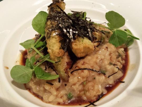 mushroom risotto S$14