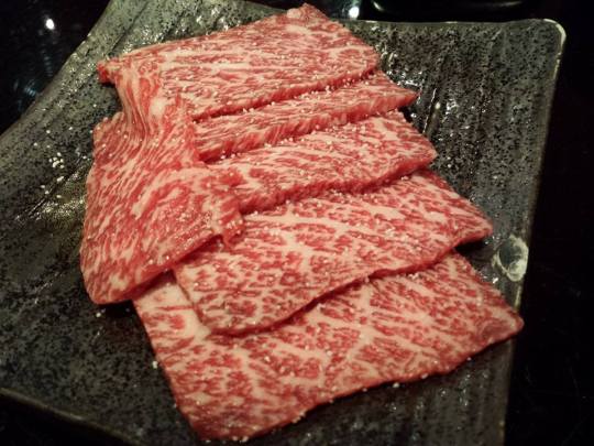 hokkaido wagyu jo karubi (prime ribs)