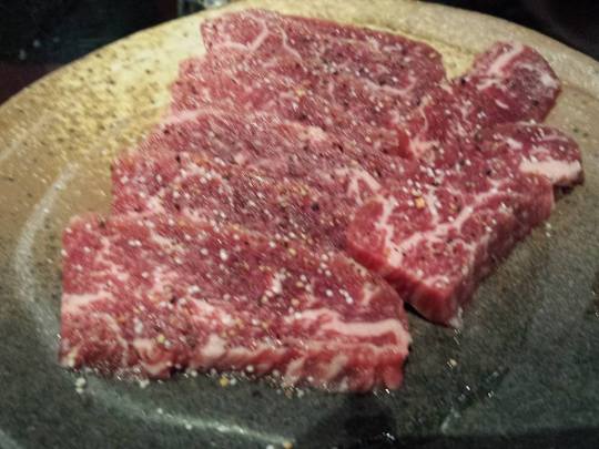 karubi negi (ribs with leeks)