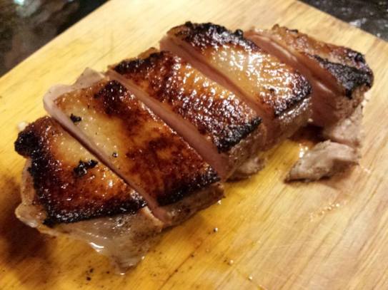 5hr sous vide crispy skin canard a l’orange