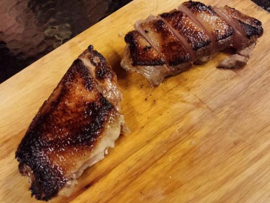 5hr sous vide crispy skin canard a l’orange