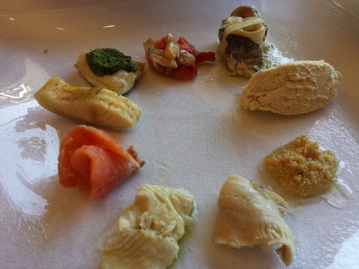 7 lake fishes done in different ways