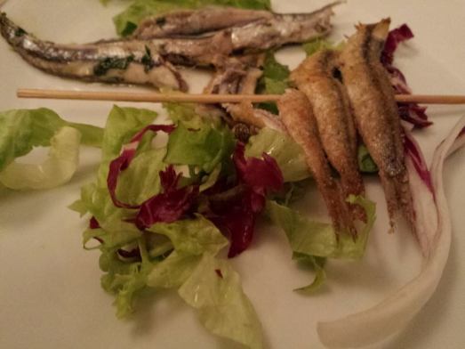 anchovies seafood platter