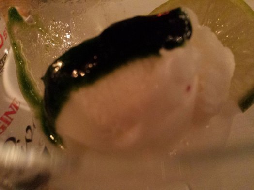 45euros pax menu darsena #3 lemon sorbet