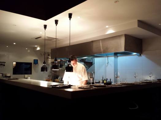 Chef Alexandre Lozachmeur at work