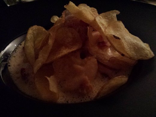 le homard - poached lobster with lobster bisque