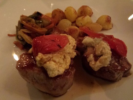 45euros pax menu darsena #4  fillet of pork