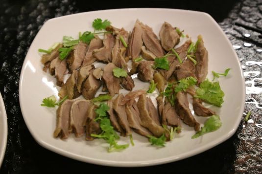 dry salt spice brined duck