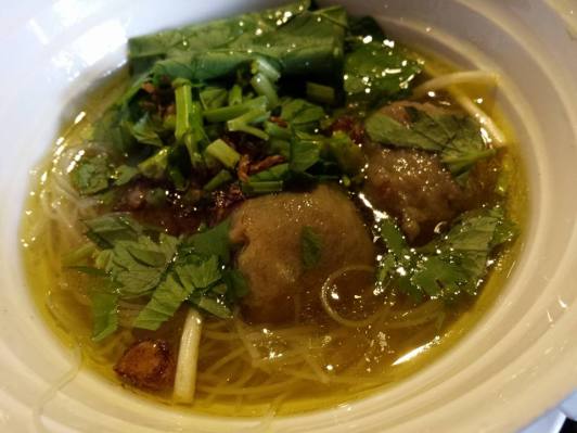 beef ball beehoon soup