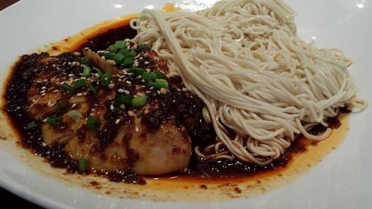 spicy chicken lamian 辣子鸡 拉面