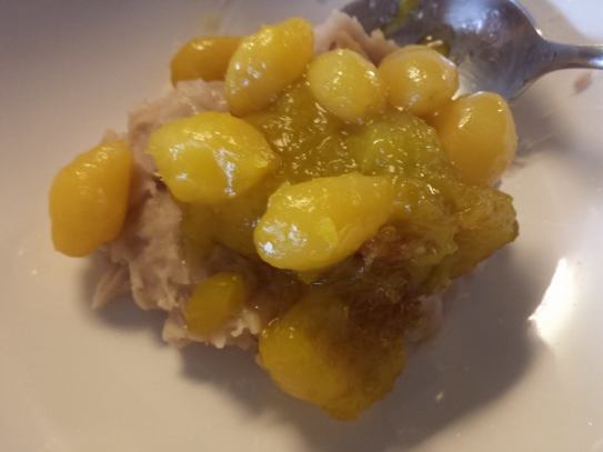 orh nee with pumpkin & ginkgo nuts (白果金瓜芋泥)