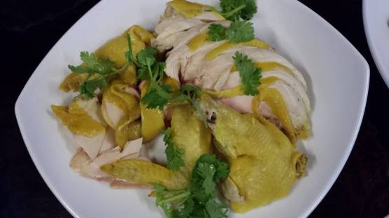 chicken rice chicken 白斩鸡