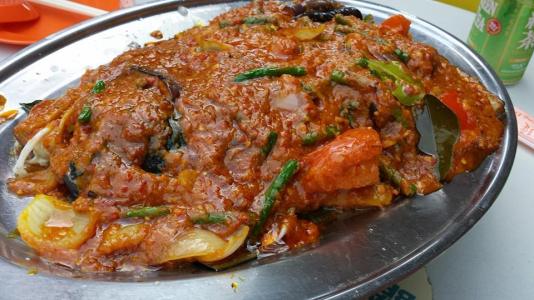 S$25 nonya song fish head