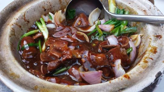 S$10 claypot liver