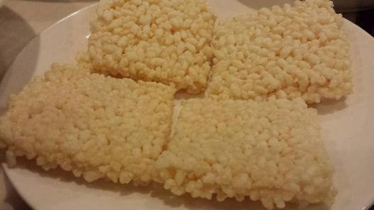 rice crackers (for sichuan beef)