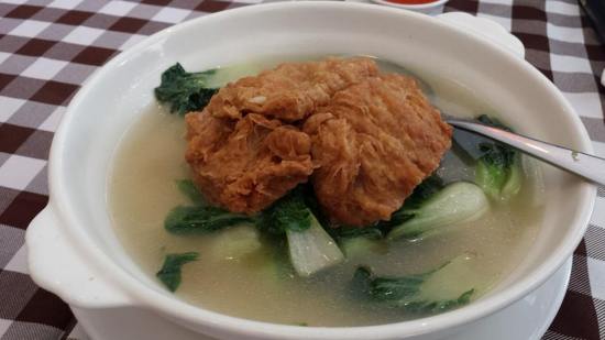 chinese cabbage with taupok