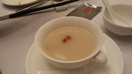 #8 sharksbone soup with lobster claw