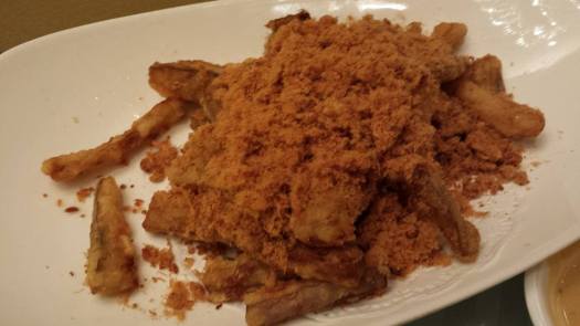 #3 pork floss egg plant