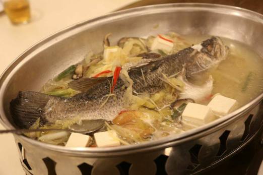 #3 steamed seabass