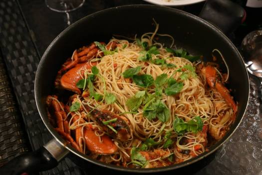 lobster angel hair pasta
