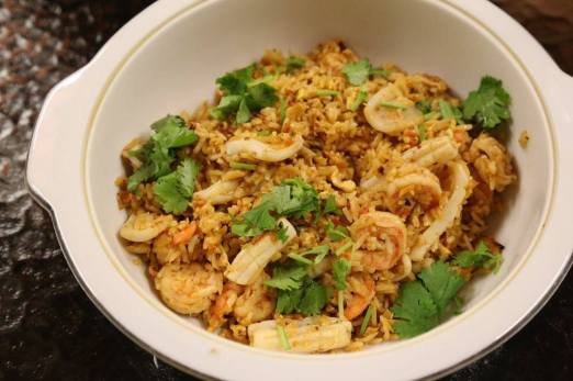 #11 seafood fried rice