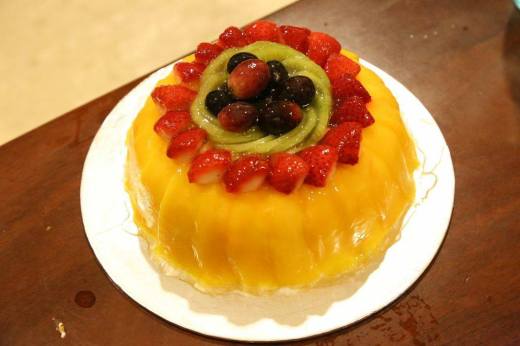 mango flan
