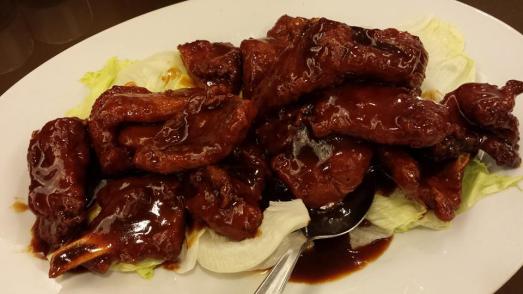 #6 sweet sour pork ribs