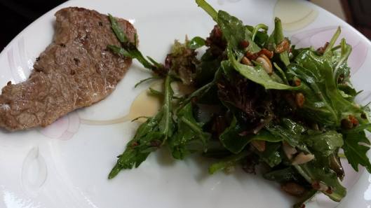 kagoshima wagyu & quinoa salad