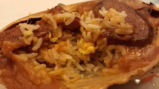 small abalones baked rice