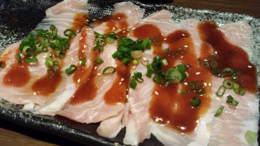 kurobuta pork jowl - S$18.90