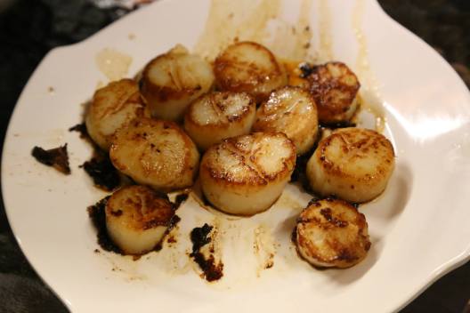 pan seared hokkaido scallops