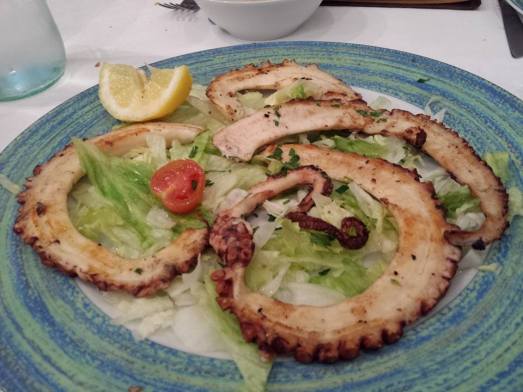 grilled octopus