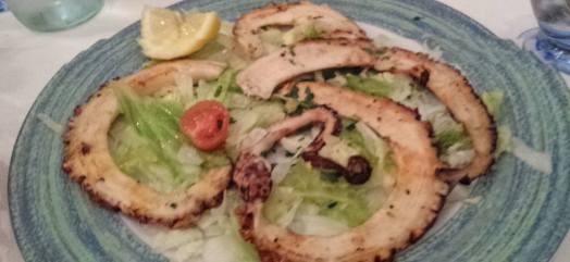 grilled octopus