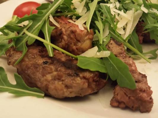 pasta & tagliata di manzo