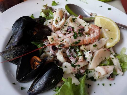 frutti di mare - seafood salad