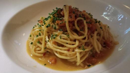 uni (sea urchin) pasta