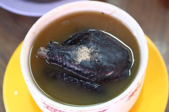 S$13 black chicken soup