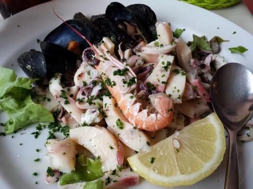 frutti di mare - seafood salad