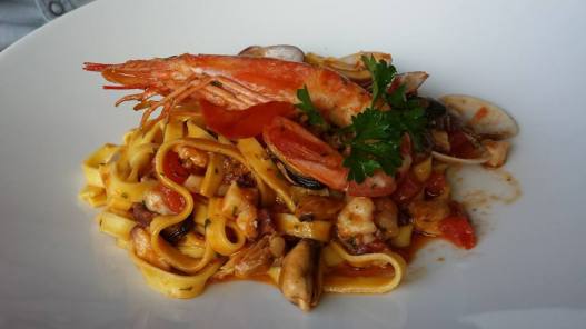 seafood tagliatelle