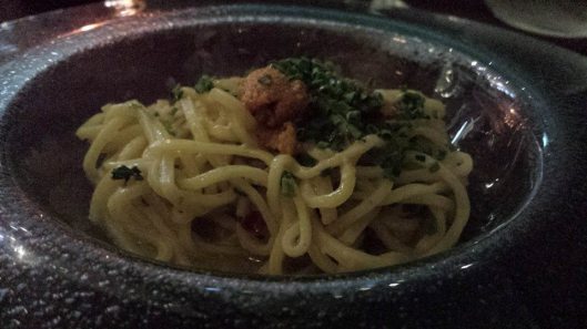 uni (sea urchin) pasta