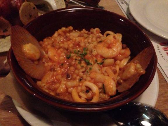 pregola frutti di mare - S$28