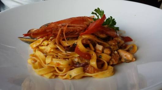 seafood tagliatelle