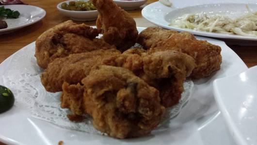 har jeong kai (prawn paste chicken)