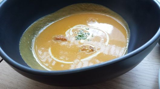 spiced carrot soup