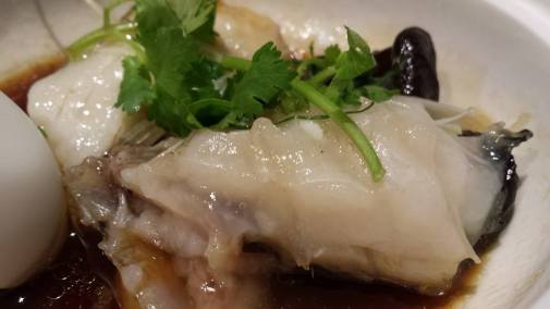 steamed garoupa fillet