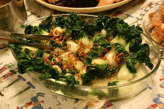 stir-fried naibai (奶白)