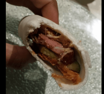 duck & duck liver wrap