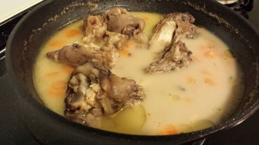 #7 peanut carrots pig trotter soup