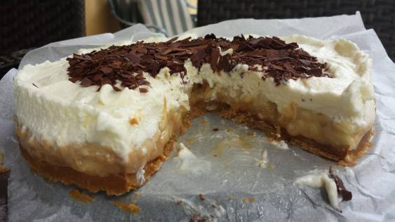 banoffee (banana toffee) pie