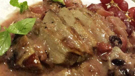 6hr sous vide pan-roast duck breast